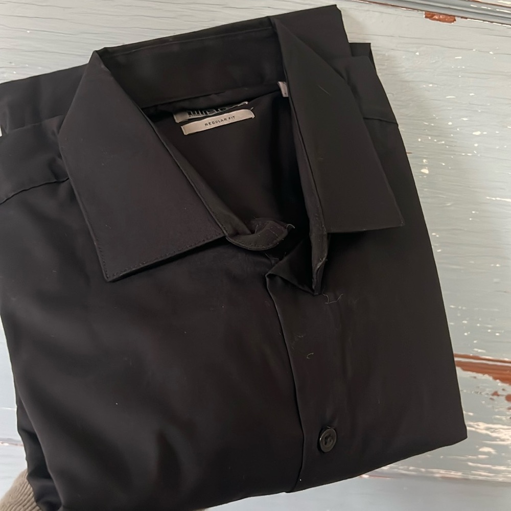 Black Kenneth Cole Dress Shirt